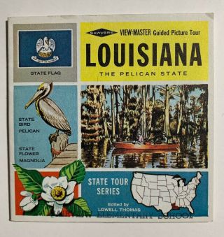 Rare View - Master State Tour Louisiana A945 3 Reel Set,  Booklet