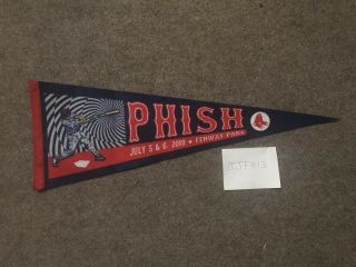 Phish / Red Sox Pennant To Commemorate The 2019 Phish Shows At Fenway Park Rare