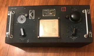Vintage Rare Us Army Signal Corps Ww2 Tu - 6 - B Tuning Unit Transmitter Tu6b Euc