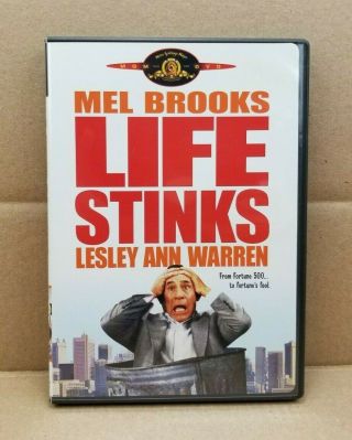 Life Stinks (dvd,  2003) 1991 Movie Mel Brooks Lesley Ann Warren Rare & Oop