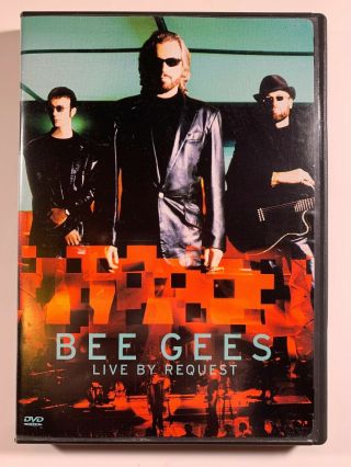 Bee Gees,  The Live By Request Dvd Rare Oop Concert 90 Minutes,