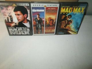 Mad Max 1 2 3 & 4 Rare Road Warrior Quadrilogy Dvd Set Mel Gibson Apocalypse 80s