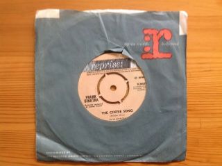 Frank Sinatra - 7 " Vinyl Single The Coffee Song - Ex/vg 1961 Rare Reprise R.  20035