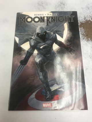 Moon Knight,  Vol 1 By Brian Michael Bendis Hardcover Vf Rare Oop.