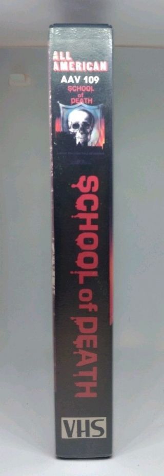 School Of Death RARE Horror VHS All American Mogul 3
