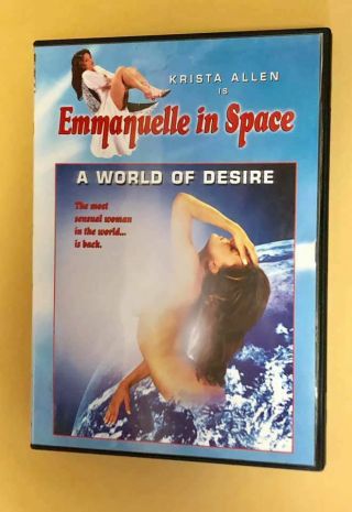 Rare B - Movie Emmanuelle In Space Dvd A World Of Desire Scratch Krista Allen
