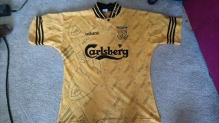 Rare Liverpool Fc Shirt Not Retro