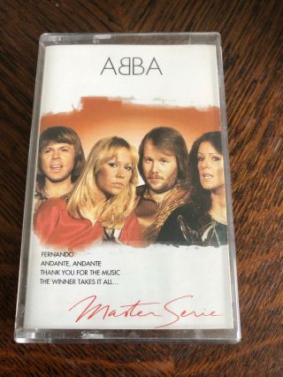 Abba - Master Series - Rare Cassette K7 Tape