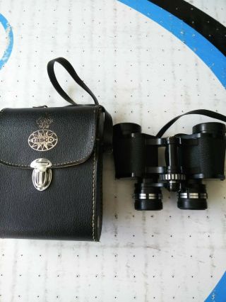 Rare Tasco Model 320 Binoculars 8x30 With Case - Vintage