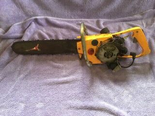 Vintage Orline Chainsaw Mustang Edition Rare