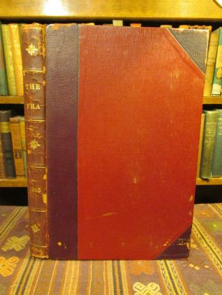 1915 Hubbard Roycrofters The Fra: American Philosophy Rare Leather Bound Folio