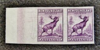 Nystamps Canada Newfoundland Stamp 191b Og H Un$75 Rare Vf