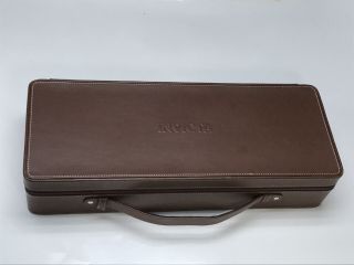 RARE INVICTA 16 Slot Watch Display Case IPM144 Brown Collector Leatherette 2