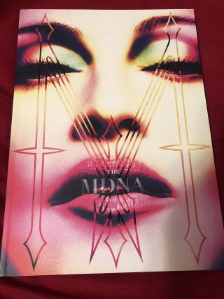 Madonna Rare Mdna Tour Program Book 2012