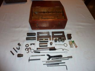 1908 Frankford Arsenal Reloading Set Accessories RARE 30 - 06 and 30 - 40 Krag 11