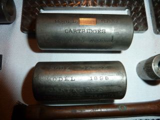 1908 Frankford Arsenal Reloading Set Accessories RARE 30 - 06 and 30 - 40 Krag 7