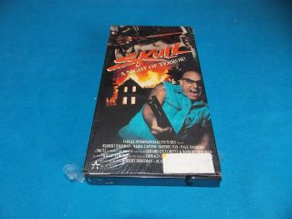 Vhs Movie Skull Night Of Terrors,  Ultra Rare Hard To Find Academy Int.