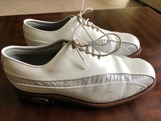 Footjoy Premiere Classics Dry 8.  5 D mens leather golf shoes 50730 Rare Retired 4