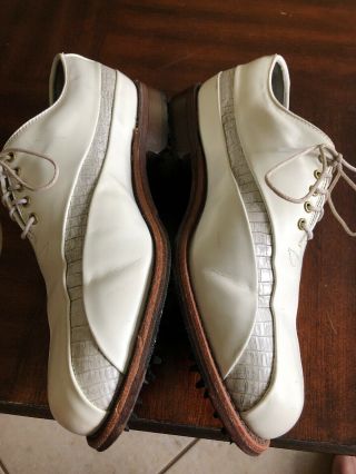 Footjoy Premiere Classics Dry 8.  5 D mens leather golf shoes 50730 Rare Retired 5