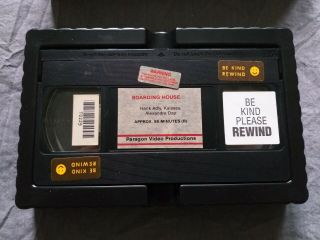 Boarding House VHS Paragon BIG BOX rare SOV Housegeist Nailgun Massacre 3