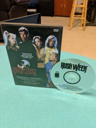 Rush Week (dvd) Rare Oop Slasher Horror Disc Flawless
