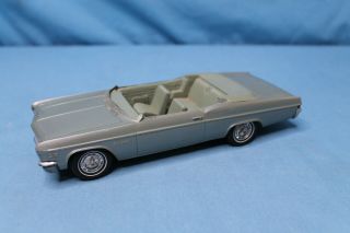 Rare Vintage Amt 1966 Chevrolet Impala Ss Convertible Promo Model Parts Car