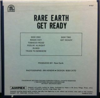 RARE EARTH Get Ready 1969 7 - 1/2 I.  P.  S.  Reel To Reel Audio Tape 2