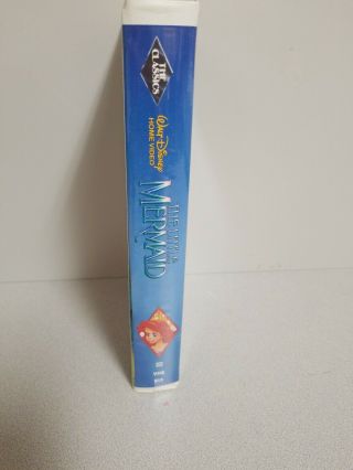 Walt Disney ' s The Little Mermaid Rare Controversial Black Diamond (VHS,  1990) 4