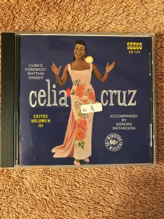 Celia Cruz - Con La Sonora Matancera - Vol Iii Rare Cd