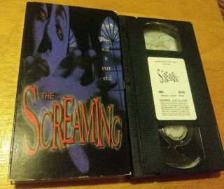 The Screaming Vhs Rare Sov Horror Gore Burning Moon Video Low Budget