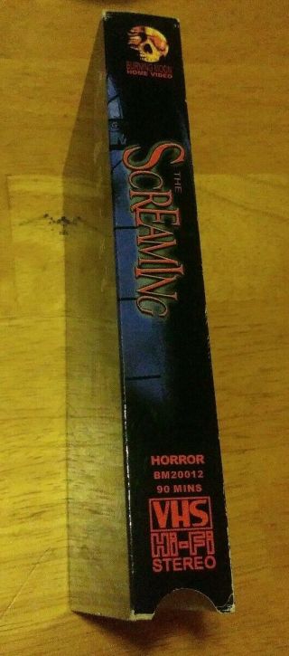 The Screaming Vhs Rare Sov Horror Gore Burning Moon Video Low Budget 3