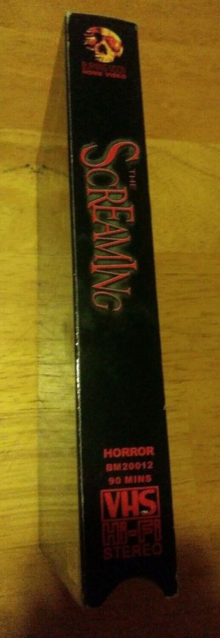 The Screaming Vhs Rare Sov Horror Gore Burning Moon Video Low Budget 4