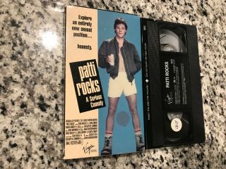 Patti Rocks Rare Vhs Not On U.  S Dvd 1988 Chris Mulkey Raunchy Road Trip Comedy