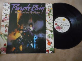 Prince " Purple Rain " Lp With Rare Inner Sleeve 1984 Classic Album