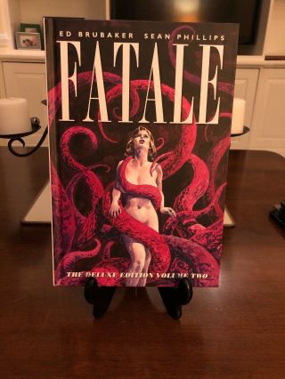 Fatale Deluxe Edition Volume 2 By Ed Brubaker (2015,  Hardcover) Oop Rare