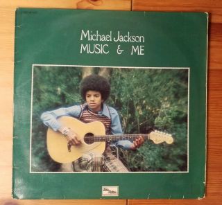Rare Michael Jackson - Music & Me Vinyl Lp 1973 Tamla Motown German Press