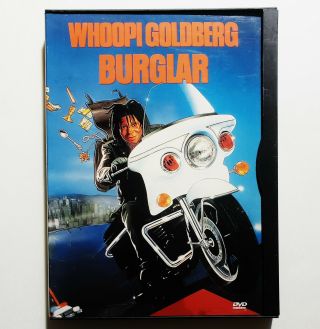 Burglar (dvd,  1999) Rare & Oop Whoopi Goldberg Snapper Case