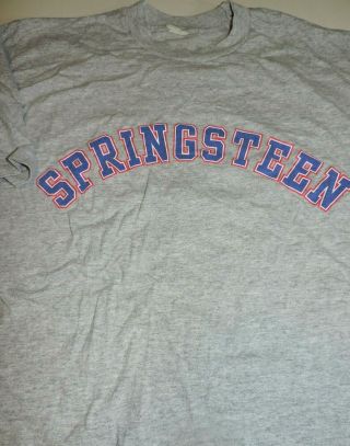 Bruce Springsteen T Shirt 1993 World Tour Rare Vintage