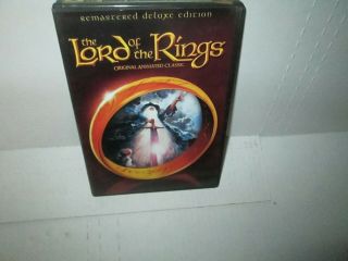 Ralph Bakshi The Lord Of The Rings Rare Deluxe Edition Animated Dvd 1978