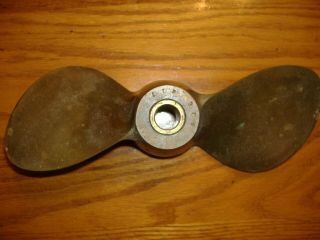 Rare Michigan Omc Bronze Propeller