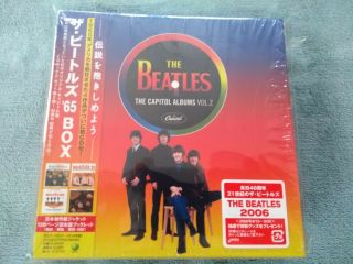 The Beatles Capitol Albums Vol 2 Rare Oop Japan Cd Box Set,  Obi & Inserts