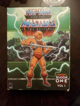 He - Man And The Masters Of The Universe - Season 1: Volume 1 Dvd 6 - Disc Set Rare