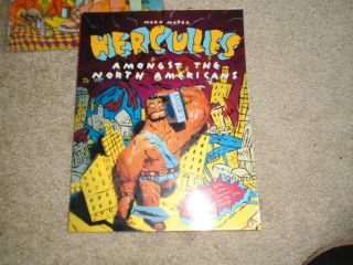 Hercules Amongst The North Americans Mark Marek Rare Fine Underground Comics