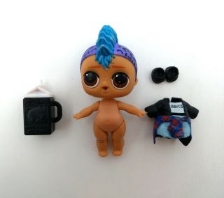 Lol Surprise Doll Toy Confetti Pop Series 3 - 024 Ultra - Rare Punk Boi Color Change