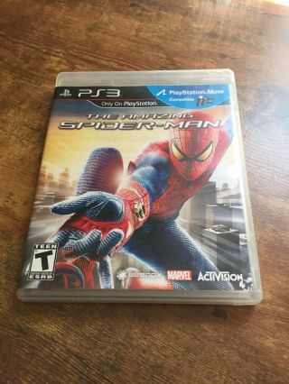 The Spider - Man (sony Playstation 3,  2012) Ps3 Complete Cib Rare Marvel