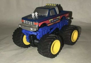Chevy Silverado Micro Machines Galoob Monster Truck 1990 Battery Operated Rare