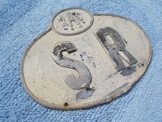 VINTAGE 1960s RAC SOUTH AFRICA - SOUTHERN RHODESIA CAR BADGE - LANDROVER PLATE RARE 2