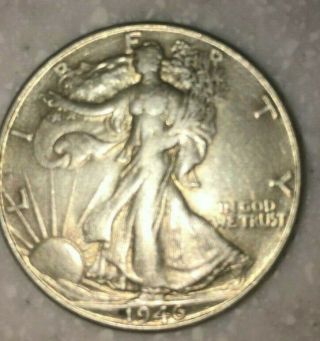 (5) Walking Liberty Half Dollars.  Rare Ones 1917,  1935s,  1943s,  1946s,  1935d