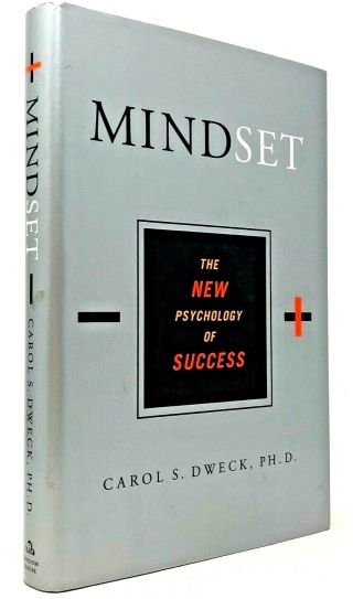 Mindset : The Psychology Of Success By Carol S.  Dweck Rare Oop Hardcover Vg
