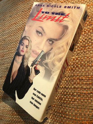 To The Limit Vhs Anna Nicole Smith Joey Travolta Pm Entertainment Htf Rare Sex